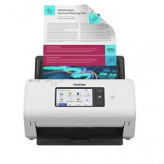 Brother ADS-4700W vysokorychlostní oboustranný skener dokumentů A4, 40 stran, dotykový displej, LAN, Wi-Fi