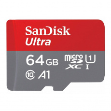 SanDisk Ultra microSDXC 64GB 120MB/s + adaptér SanDisk Ultra microSDXC 64GB 120MB/s + adaptér