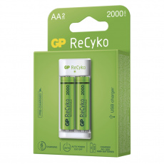 GP nabíječka baterií Eco E211 + 2× AA REC 2000 GP nabíječka baterií Eco E211 + 2× AA REC 2000