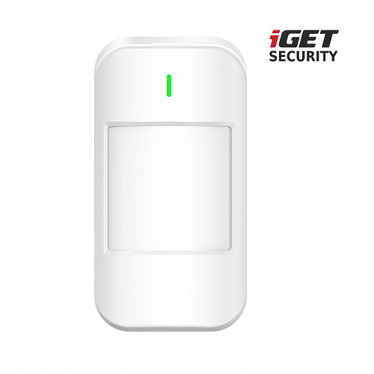 iGET SECURITY MP1 - bezdrátový pohybový PIR senzor pro alarm M6-4G s nastavením citlivosti iGET SECURITY MP1 - bezdrátový pohybový PIR senzor pro alarm M6-4G s nastavením citlivosti