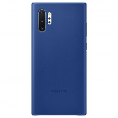 Samsung Kožený zadní kryt pro Galaxy Note10+ Blue Samsung Kožený zadní kryt pro Galaxy Note10+ Blue