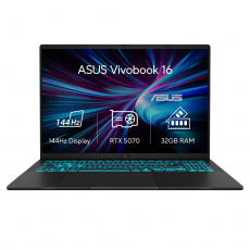 ASUS V16/V3607VP-RP028W/7-240H/16"/WUXGA/32GB/1TB/RTX 5070/W11H/Black/2R ASUS V16/V3607VP-RP028W/7-240H/16"/WUXGA/32GB/1TB/RTX 5070/W11H/Black/2R
