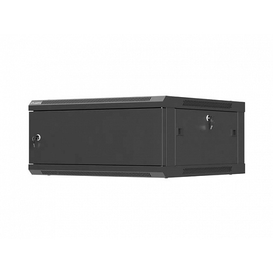 NÁSTĚNNÁ INSTALAČNÍ SKŘÍŇ 19" 4U 600X600 ČERNÉ KO