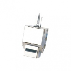 DATACOM Keystone cat5E silver STP dual-mini DATACOM Keystone cat5E silver STP dual-mini