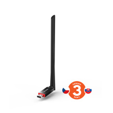 Tenda U6 WiFi N USB Adapter, 300 Mb/s, 802.11 b/g/n, 6 dBi, režimy Client, Soft AP,Win,Mac,Linux Tenda U6 WiFi N USB Adapter, 300 Mb/s, 802.11 b/g/n, 6 dBi, režimy Client, Soft AP,Win,Mac,Linux