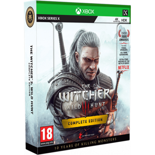 XSX - The Witcher 3: The Wild Hunt - Complete Edition  + 10th Anniversary Steelbook