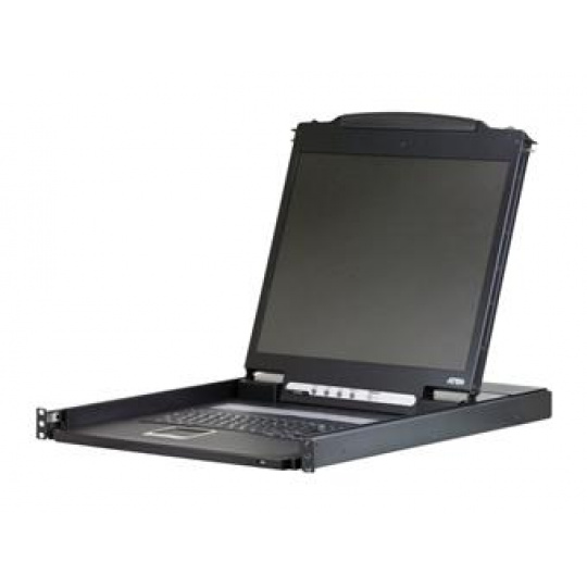 Aten console, 19" LCD, rack 19", kláv., touchpad