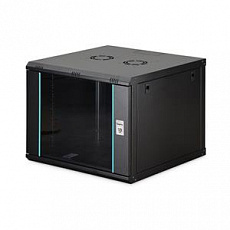 DIGITUS DN-37107 Nástěnná skříň 9U, Dynamic-N, 19", 600x600mm, nesmontovaná černá (RAL 9005)