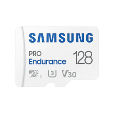 Samsung PRO Endurance/micro SDXC/128GB/100MBps/UHS-I U3 / Class 10/+ Adaptér