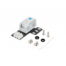 LANBERG TERMOSTAT S UZAVŘENOU SMYČKOU 10A PRO STOJANOVÉ SKŘÍNĚ S 19" UCHEM A SVORKOVNICÍ ŠEDÝ