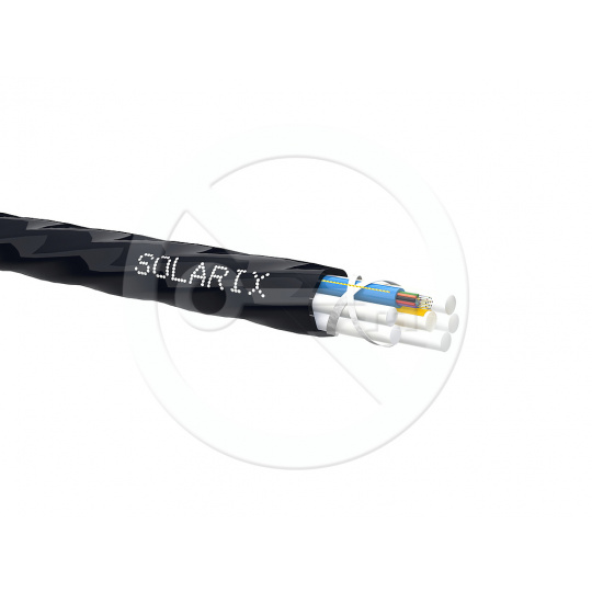 Zafukovací kabel Micro 12vl 9/125 HDPE Fca černý