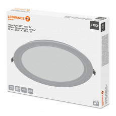 Svítidlo vestavné LED 18,0W 3000K 1530lm kruh 210 bílá IP20 Svítidlo vestavné LED 18,0W 3000K 1530lm kruh 210 bílá IP20