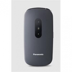 Panasonic KX-TU446EXG mobilní telefon pro seniory - barevný displej 2,4", véčko, šedý Panasonic KX-TU446EXG mobilní telefon pro seniory - barevný displej 2,4", véčko, šedý