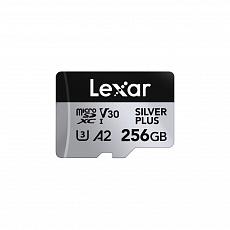 Lexar 256GB H-P Silver Plus microSDHC s adp C10 A2 Lexar 256GB H-P Silver Plus microSDHC s adp C10 A2