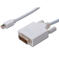 PremiumCord Mini DisplayPort - DVI kabel M/M 2m PremiumCord Mini DisplayPort - DVI kabel M/M 2m