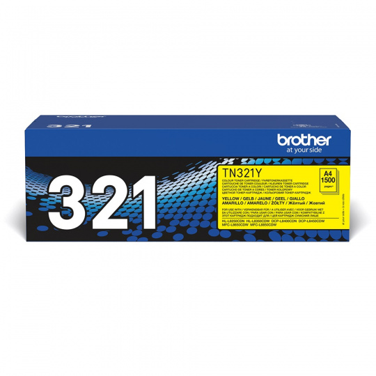 Brother TN-321Y, toner yellow, 1 500 str.