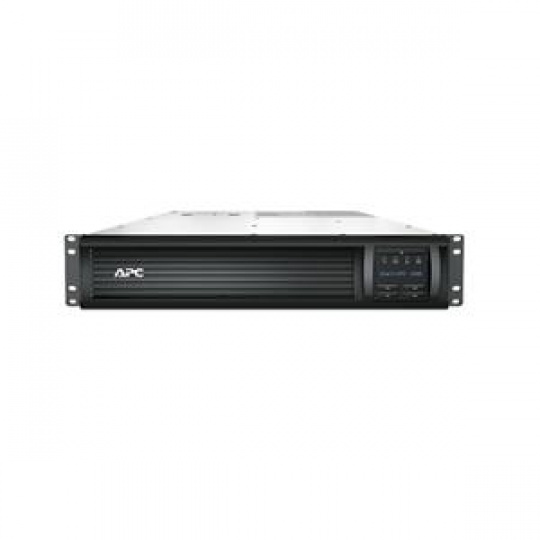 APC Smart-UPS 2200VA LCD RM 2U - černá, 1980W, hl. 68 cm + management card