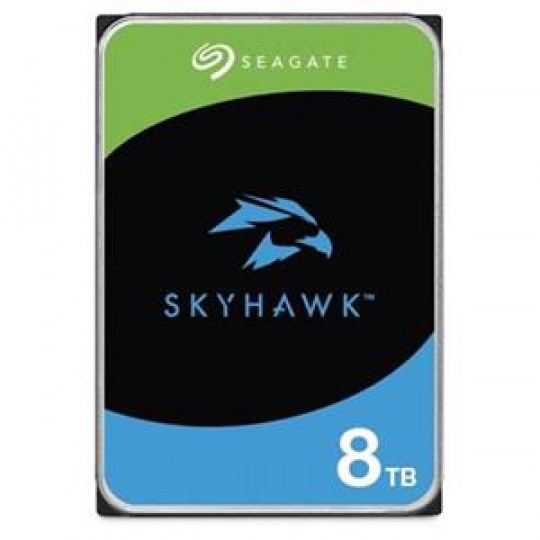 Seagate SkyHawk HDD, 8TB, SATAIII, 256MB cache, 7.200RPM