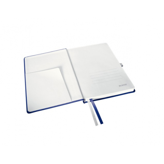 LEITZ Zápisník  STYLE A5, tvrdé desky, linkovaný, titanově modrá