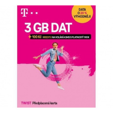 T-Mobile SIM Twist s Námi 3GB T-Mobile SIM Twist s Námi 3GB