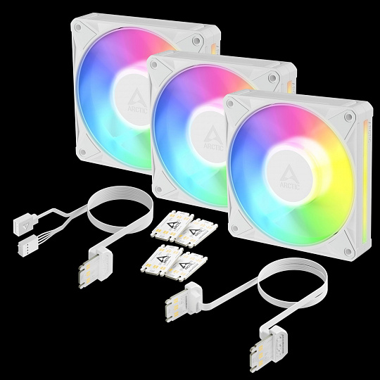 ARCTIC BioniX P12 A-RGB (White) - 3 Pack ARCTIC BioniX P12 A-RGB (White) - 3 Pack