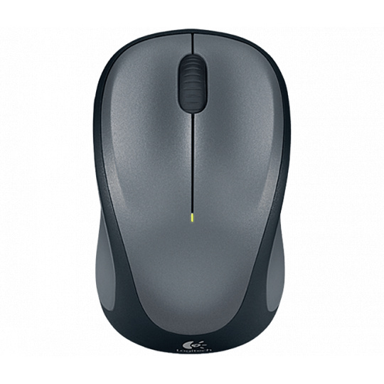 myš Logitech Wireless Mouse M235, nano USB, černá-šedá (dark grey)