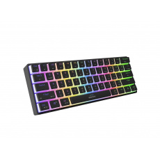 Genesis herní klávesnice THOR 660 G2/Gateron Brown/USB+BT/US layout/Černá Genesis herní klávesnice THOR 660 G2/Gateron Brown/USB+BT/US layout/Černá