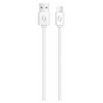 ALIGATOR Datový kabe 2A USB-C 2m, bílý