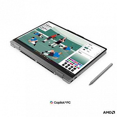 Lenovo IdeaPad 5 2-in-1 Ryzen AI 5 435/Copilot+/16GB/SSD 512GB/15,3"/WUXGA/IPS/touch/400nitů/60Hz/Pero/WIN11 Home/šedá