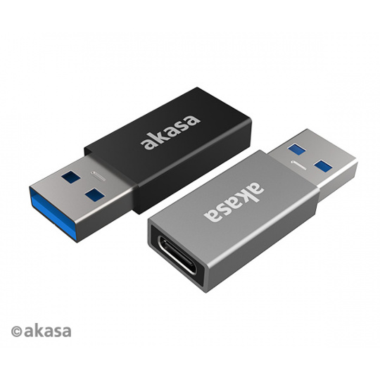 AKASA - USB 3.1 Gen 2 Type-C (F) na Type-A (M) 2 ks