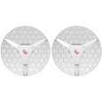 MikroTik RBLHGG-60ad kit, Wireless Wire Dish - kompletní spoj - 2 pack