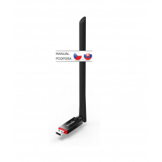 Tenda U6 WiFi N USB Adapter, 300 Mb/s, 802.11 b/g/n, 6 dBi, režimy Client, Soft AP,Win,Mac,Linux Tenda U6 WiFi N USB Adapter, 300 Mb/s, 802.11 b/g/n, 6 dBi, režimy Client, Soft AP,Win,Mac,Linux