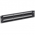Patch panel pro montáž do racku 2U, 48x Cat6/Cat5 568B, RJ45 Ethernet