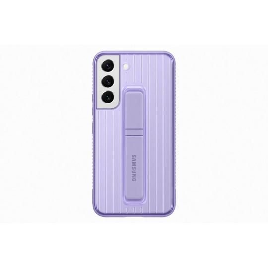 Samsung Tvrzený ochranný zadní kryt se stojánkem pro Samsung Galaxy S22+ Lavender