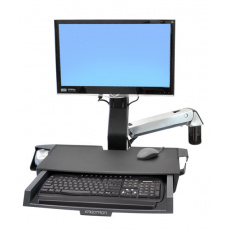 ERGOTRON StyleView® Sit-Stand Combo Arm s prac. plochou,nástěnný držák do lišty LCD, klávesnice+ myš,sklopný,černý ERGOTRON StyleView® Sit-Stand Combo Arm s prac. plochou,nástěnný držák do lišty LCD, klávesnice+ myš,sklopný,černý