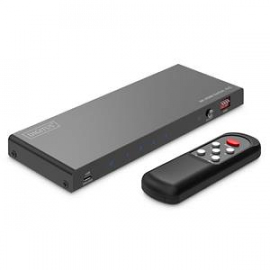DIGITUS 8K HDMI Switch, 4x1, 8K/60Hz (4:4:4) DIGITUS 8K HDMI Switch, 4x1, 8K/60Hz (4:4:4)