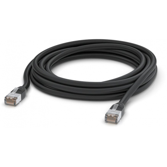 Ubiquiti UACC-Cable-Patch-Outdoor-8M-BK, Venkovní UniFi patch kabel, 8m, Cat5e, černý