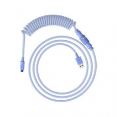 HyperX USB-C spirálový kabel světle fialový HyperX USB-C spirálový kabel světle fialový