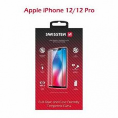 SWISSTEN OCHRANNÉ SKLO CASE FRIENDLY APPLE IPHONE 12/12 Pro ČERNÉ SWISSTEN OCHRANNÉ SKLO CASE FRIENDLY APPLE IPHONE 12/12 Pro ČERNÉ