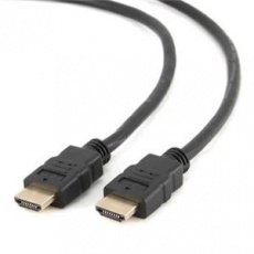 GEMBIRD Kabel HDMI-HDMI 4,5m, 1.4, M/M stíněný, zlacené kontakty, černý GEMBIRD Kabel HDMI-HDMI 4,5m, 1.4, M/M stíněný, zlacené kontakty, černý