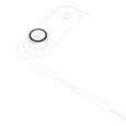 Epico Alu Lens Protectors iPhone Air - stříbrná