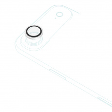 Epico Alu Lens Protectors iPhone Air - stříbrná Epico Alu Lens Protectors iPhone Air - stříbrná