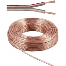 PremiumCord kabel pro repro CU, 2x1,5mm 10m