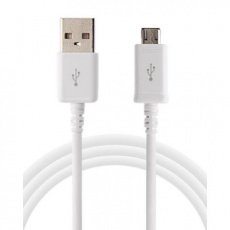 Samsung microUSB Datový Kabel EP-DG925U White Bulk