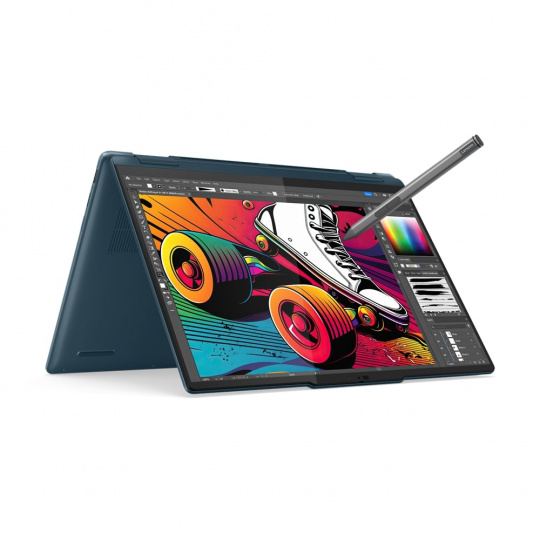 Lenovo Yoga 7/2-in-1 14IML9/U7-155H/14"/2880x1800/T/16GB/1TB SSD/Arc Xe/W11H/Tidal Teal/3R