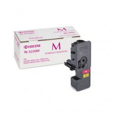 Kyocera toner TK-5220M červený na 1 200 A4 (při 5% pokrytí), pro M5521cdn/cdw, P5021cdn/cdw Kyocera toner TK-5220M červený na 1 200 A4 (při 5% pokrytí), pro M5521cdn/cdw, P5021cdn/cdw