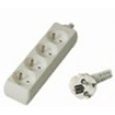 Prodlužovací přívod 230V, 2m, 4 zásuvky Prodlužovací přívod 230V, 2m, 4 zásuvky