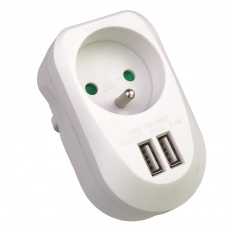 PremiumCord USB nabíjecí adaptér 230V 2xUSB 5V maximální proud 3,4A PremiumCord USB nabíjecí adaptér 230V 2xUSB 5V maximální proud 3,4A
