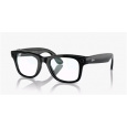 Meta Ray-Ban Wayfarer, AI brýle, Shiny Black, Clear