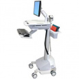 ERGOTRON StyleView® EMR Cart with LCD Arm, SLA Powered, pojízdný stojan, NTB/LCD, Klávesnice, myš, s napájením